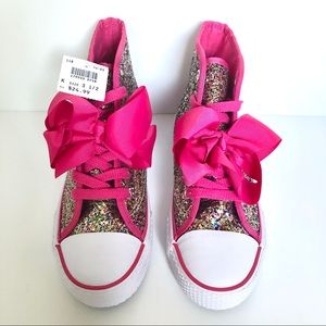 Legacee Glitter High Tops